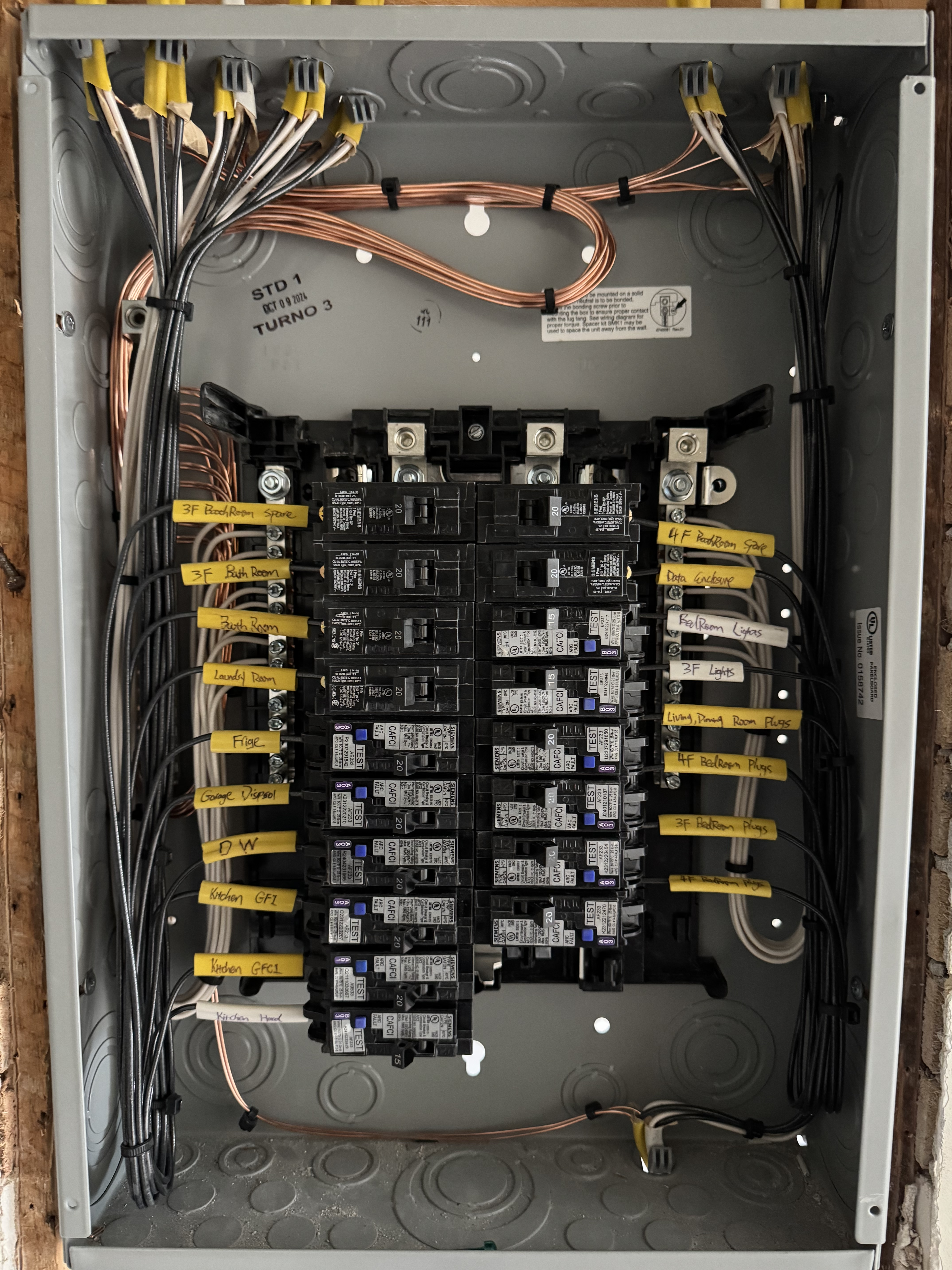 Electrical panel upgrade