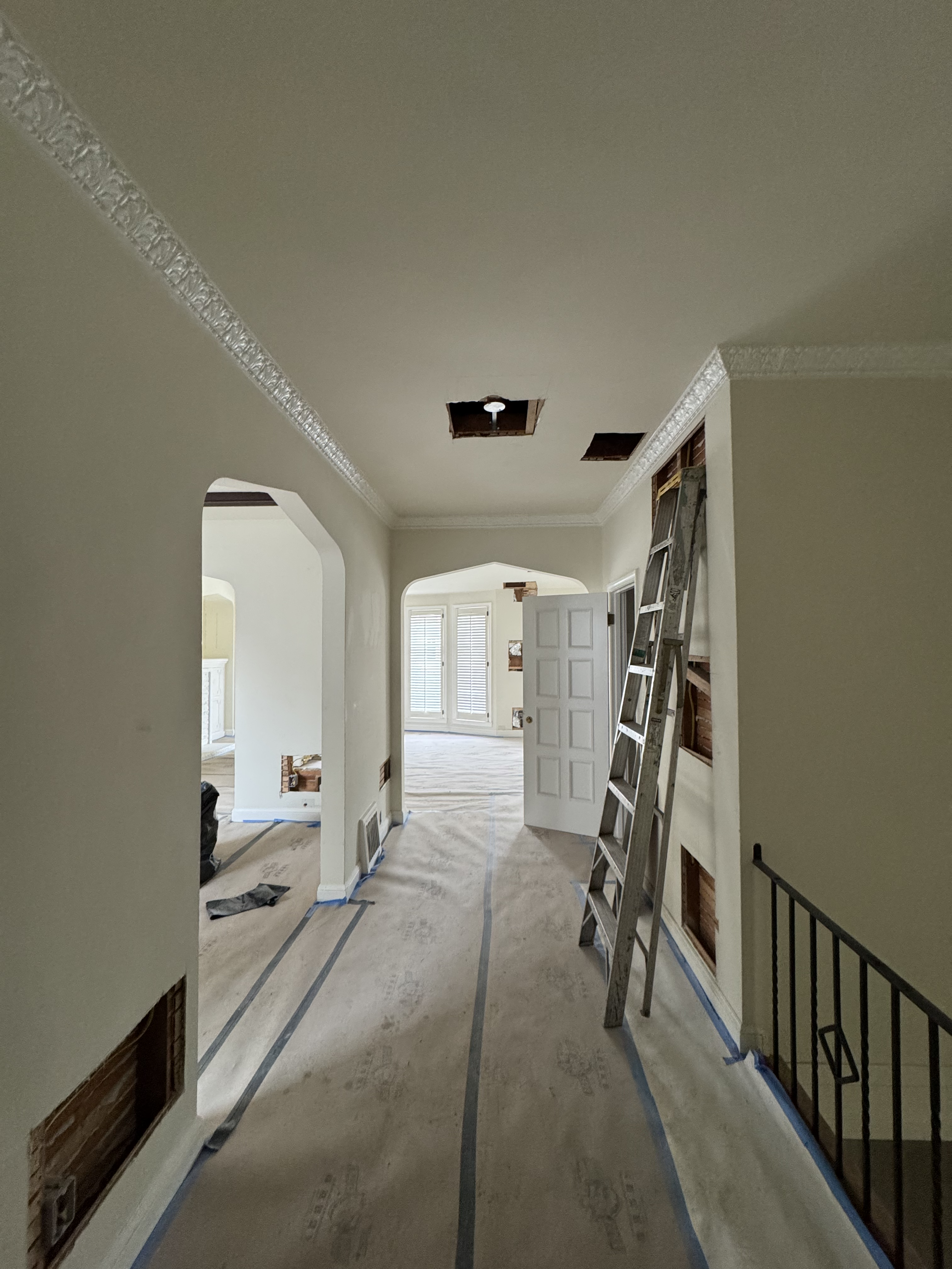 Residential rewiring project